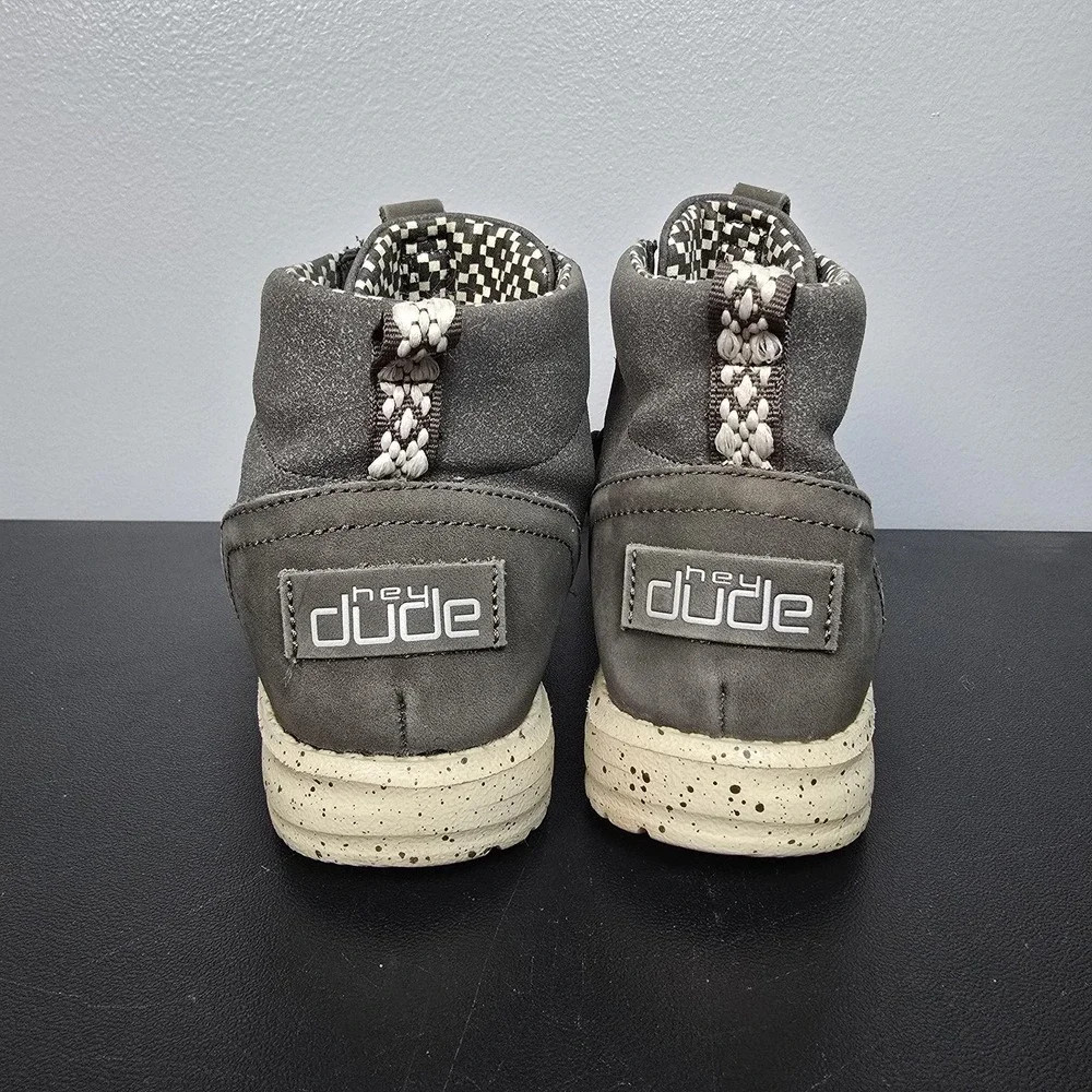 Hey Dude Boots Womens‎ Size 7 Coffee Lea Suede Chukka Ankle Casual Comfort Shoes